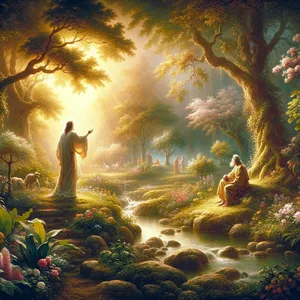 16. Y mandó el Señor Dios al hombre, diciendo: De todo árbol del huerto podrás comer;