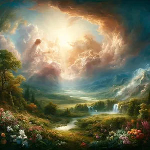 4. Éstos son los orígenes de los cielos y de la tierra cuando fueron creados, el día que el Señor Dios hizo la tierra y los cielos,