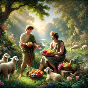 3. Con el tiempo, Caín presentó al Señor una ofrenda del fruto de la tierra.